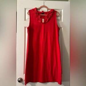 Talbots Red Casual Women’s Sleeveless Dress NWT